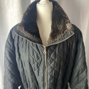ANDREW MARC quilted jacket.